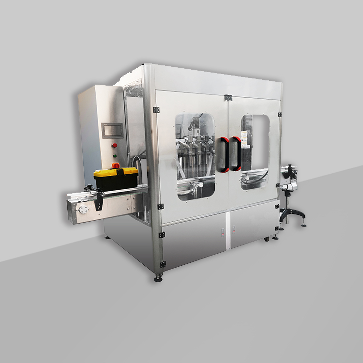 six heads piston filling machine