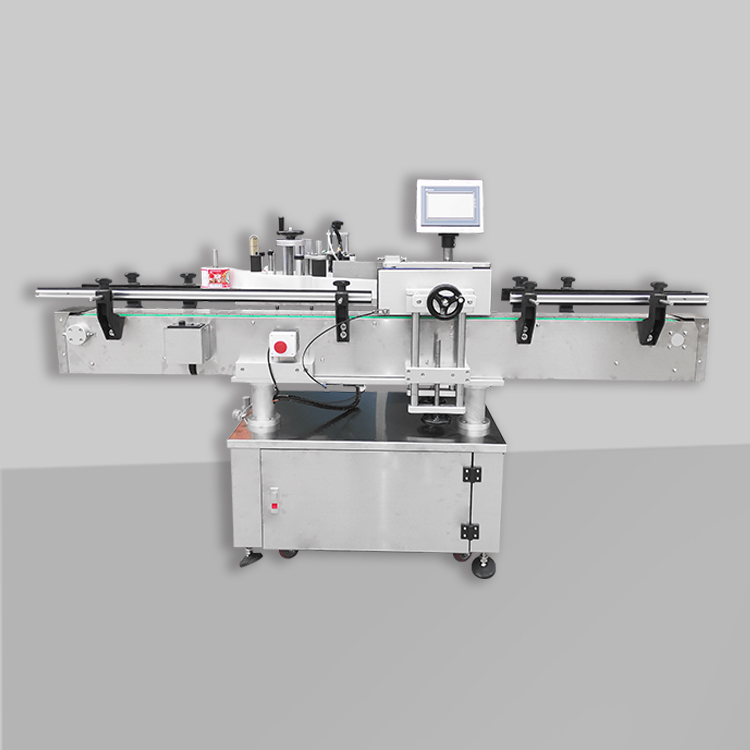 Round bottle labeling machine
