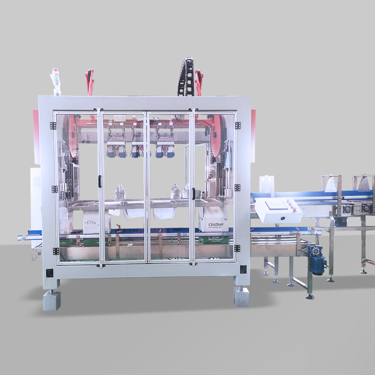 Chain type grap packing machine