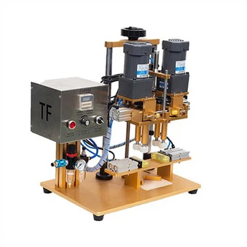 Yarı Otomatik Kapak Kapatma Makinası Sıkma Makinası